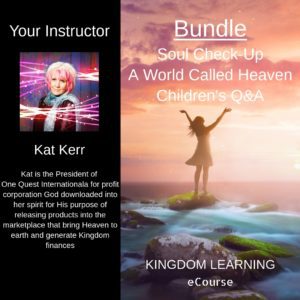 Bundle: Kat Kerr /// Soul Check-Up, A World Called Heaven, Children's Q&A, and Daughter's of God Q & A