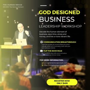 GOD DESIGNED Business 2023